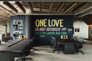 Inside Island Records and EMI’s Art-Filled New London Headquarters